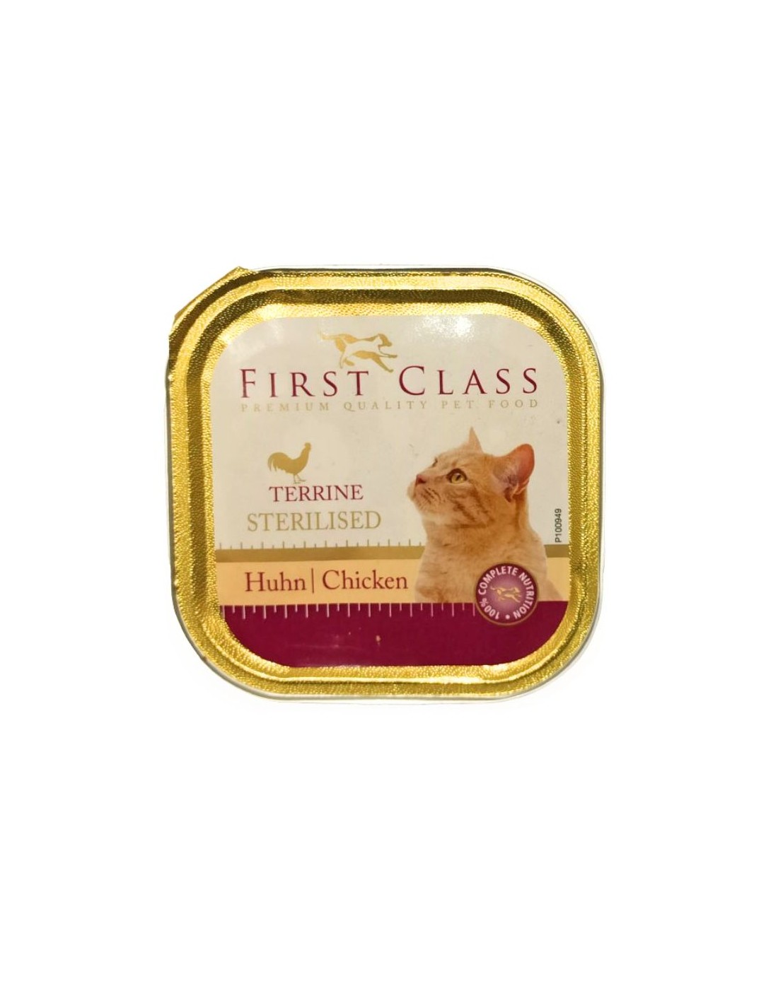 First Class Sterilised Πατέ Γάτας με Κοτόπουλο 100g