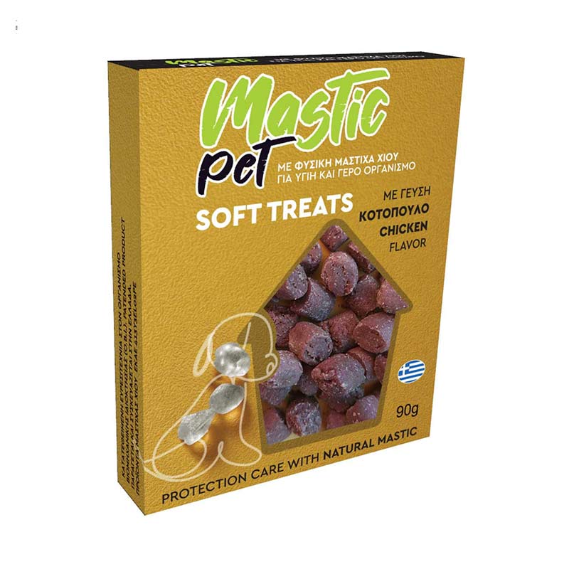 Mastic Pet Soft Treats Λιχουδιές Επιβράβευσης για Σκύλους με Μαστίχα Χίου 90gr